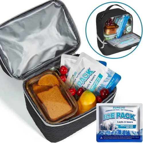 Miniatura 4 de Paquetes de hielo para enfriadores, paquetes de hielo reutilizables para enfriadores, paquetes de congelador de larga duración para bolsa