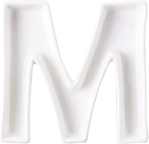 Miniatura 5 de Coffeezone - Plato de cerámica para dulces y nueces, decoración para bodas y fiestas, Blanco