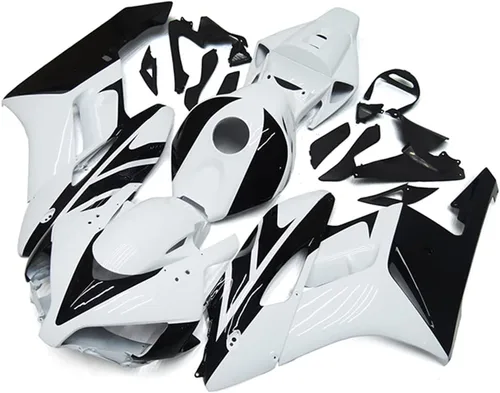 Miniatura 2 de Carenados aptos para Honda 2004 2005 CBR1000RR 04 05 CBR 1000 RR 04 05 CBR 1000RR ABS plástico motocicleta inyección carrocería blanco negro kit