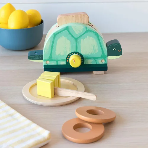 Miniatura 7 de Manhattan Toy Juego de juguetes de cocina Toasty Turtle para niños y niños