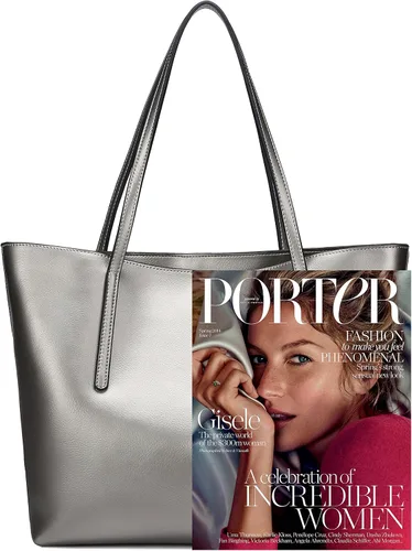 Miniatura 3 de Covelin Bolso de mano para mujer de piel auténtica Bolso de hombro suave caliente