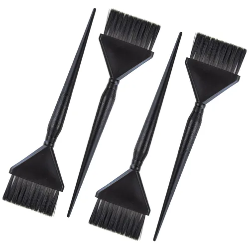 Miniatura 7 de Emperor - Pinceles de tinte para el cabello, 3 aplicadores de tinte en ángulo con peines integrados, cepillo de retoque de raíces y color para salón