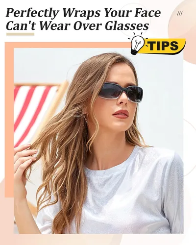Miniatura 2 de LVIOE - Lentes de sol polarizadas para mujer, decoración de mariposa a la moda, para conducir y pescar - 99.99% de protección UV