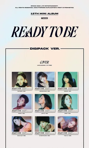 Miniatura 3 de (DIGIPACK) DOS VECES LISTO PARA SER 12º Mini álbum (CHAEYOUNG Ver+Tarjeta de Regalo) K-POP SEALED