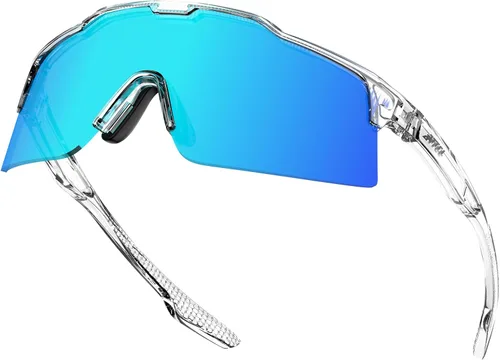 Miniatura 9 de ATTCL Gafas de sol unisex TR90 de ciclismo para hombres y mujeres, lentes de PC, gafas deportivas, ciclismo, pesca, correr