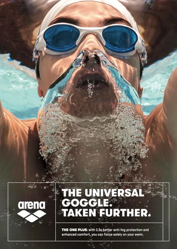 Miniatura 8 de ARENA Gafas de natación unisex para adultos The One Plus con ajuste hermético, sellos herméticos, revestimiento antivaho para nadadores de fitness
