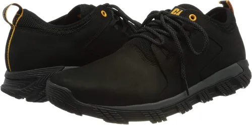 Miniatura 7 de Caterpillar P723551 - Zapatillas de deporte de piel electrochapada, color negro