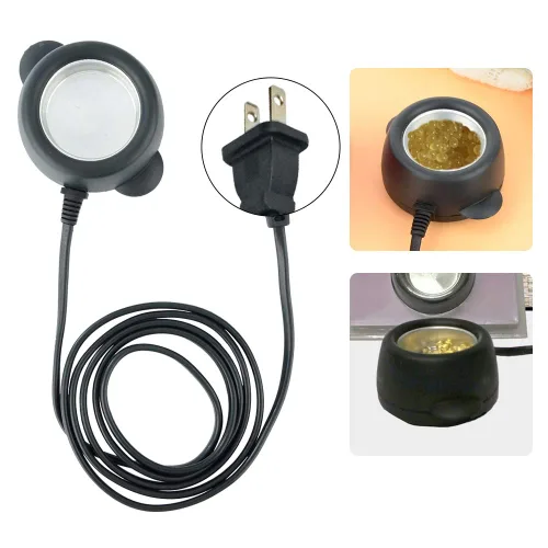 Miniatura 6 de Olla de pegamento caliente de 30 W, olla de extensión de cabello, mini olla de pegamento, olla de pegamento caliente, calentador eléctrico de perlas