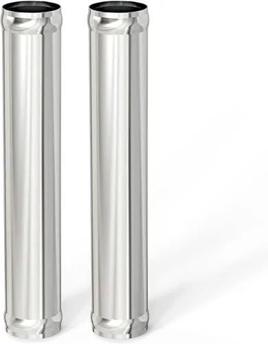 Miniatura 14 de GASHER 1 pieza de tubo recto de aleación de aluminio para tubo interenfriador, tubo de admisión de aire, OD de 2 pulgadas (51 mm), longitud de 12