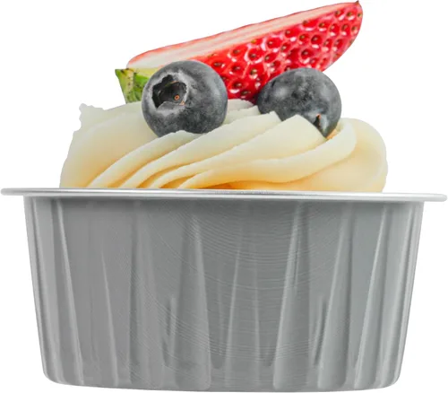Miniatura 12 de Restaurantware Ramekins desechables de 4 onzas, 100 vasos desechables redondos de crema brulee, aptos para horno para magdalenas y magdalenas, tazas