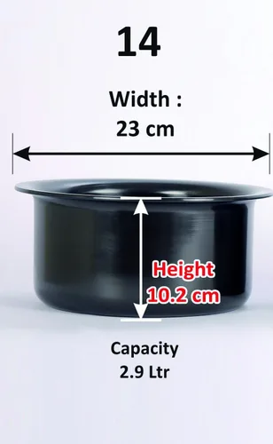 Miniatura 2 de Sumeet Tope anodizado duro de 0.118 in - 14 (2,9 litros)
