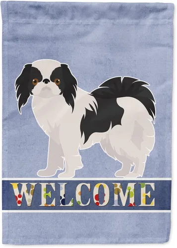 Miniatura 122 de Caroline's Treasures CK3647CHF - Bandera de bienvenida con diseño de bulldog francés, manga grande, para porche, para colgar en la pared, poliéster