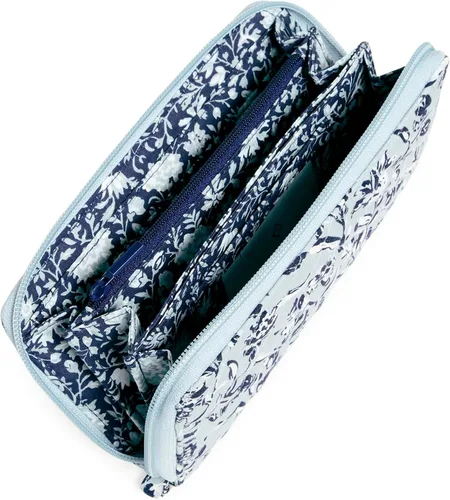 Miniatura 2 de Vera Bradley Pulsera de acordeón de algodón para mujer con protección RFID
