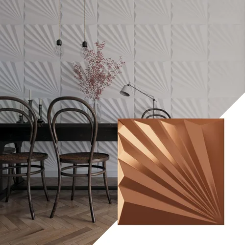 Miniatura 23 de Ekena Millwork WP20X20AAWH 19 5/8 pulgadas de ancho x 19 5/8 pulgadas de alto Aire EnduraWall Decorativo 3D Panel de Pared Cubre 2.67 pies cuadrados