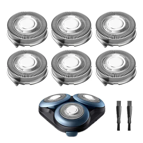 Miniatura 6 de SH50/52 - Cabezales de repuesto compatibles con afeitadoras Philips Series 5000, cuchillas multiprecisión SH50 compatibles con afeitadoras