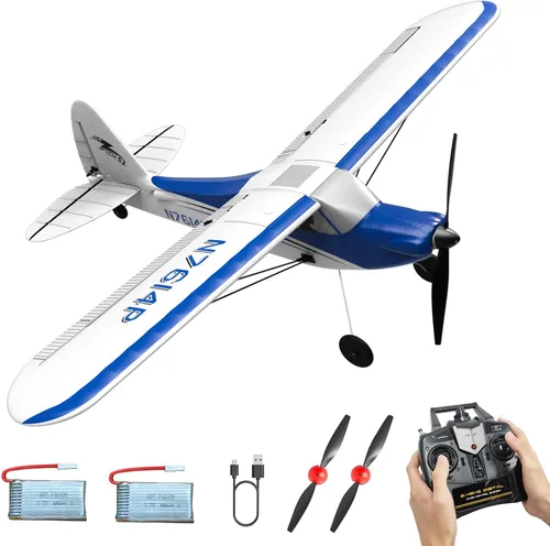 RC Plane Sport Cub 500 S2 RC Avión RTF 4 CH Avión de control remoto con sistema de estabilización giroscópica y acrobático de una tecla, listo para