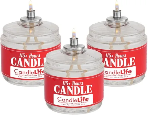 Miniatura 3 de CandleLife velas de emergencia, hasta 115 horas de duración