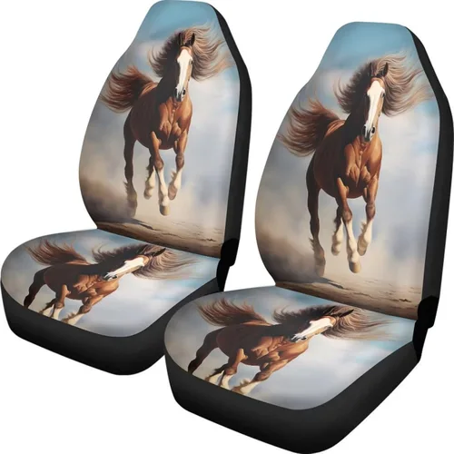 Miniatura 13 de INSTANTARTS Fundas de asiento de coche con diseño de dalia estética, solo para asientos delanteros, protector de asiento de vehículo, 2 unids/set