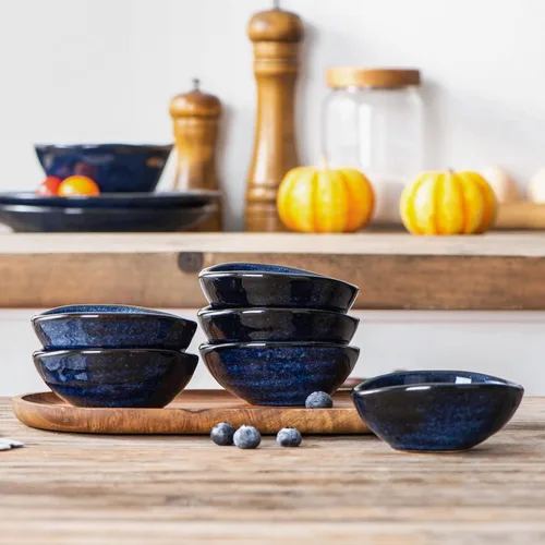 Miniatura 7 de vicrays Cuencos de Cerámica para Salsa de Inmersión – Pequeñas Tazas de Salsa para Charcutería, Platos de Aceite para Condimentos de Preparación