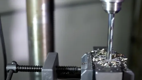 Miniatura 9 de Drill America 25/64" - Broca de acero de alta velocidad con punta dividida de 135 grados en negro y dorado, vástago de 3 planos (paquete de 6)