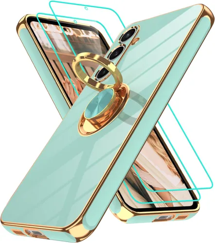 Miniatura 117 de Gritup Funda para Samsung Galaxy A14 5G: Funda Samsung A14 con 2 Protectores de Pantalla, Soporte de Anillo con Rotación 360°, Soporte Magnético