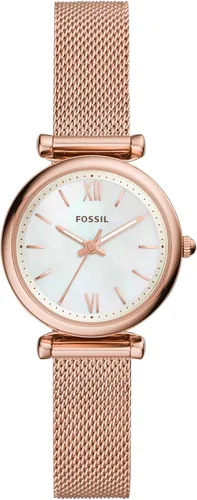 Miniatura 14 de Fossil Carlie - Reloj de cuarzo de acero inoxidable de tres manecillas para mujer