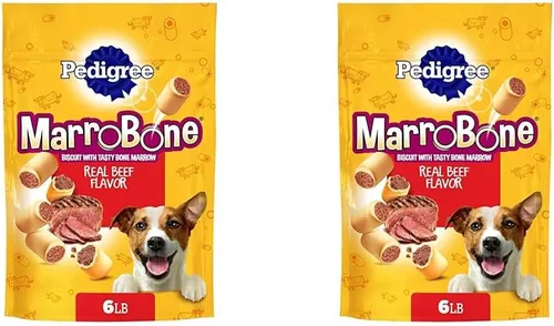 Miniatura 10 de Pedigree Dry Dog Treats MarroBone, sabor a carne de res real, bolsa de 6 libras (paquete de 1)