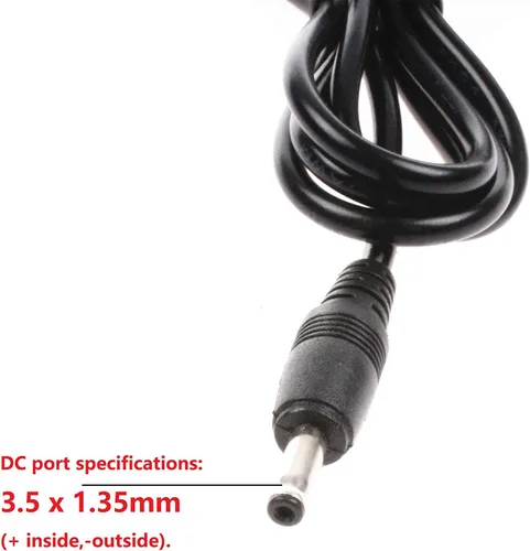 Miniatura 5 de NOYITO Convertidor de adaptador de CA a CC 4.5V 1A 1000mA AC120V 100-240V a 4.5V Fuente de alimentación Puerto CC 0.138 x0.053 in Longitud del cable