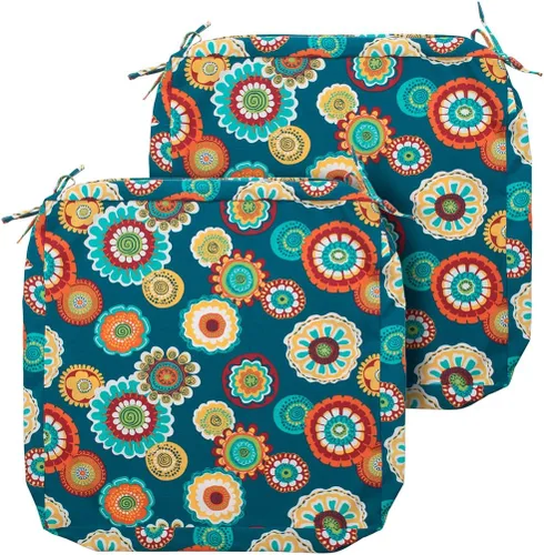 Miniatura 24 de Magpie Fabrics - Funda para cojín de banco de patio 48x18x3 pulgadas, ¡SIN inserto! Funda de repuesto para sofá biplaza al aire libre resistente al