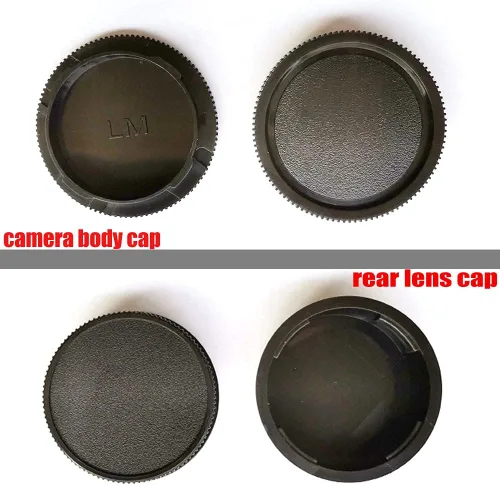 Miniatura 4 de Tapa de lente trasera y tapa frontal para Leica M LM DSLR-2Sets Tapa de lente para cámara Leica M8 M9 M10 M11 DSLR, M LM Mount Camera, tapa
