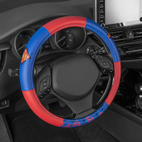 Miniatura 10 de BDK Warner Bros DC Comics Batman - Funda para volante, agarre ergonómico, tamaño universal de 14.5 a 15.5 pulgadas, protege y aísla tu volante