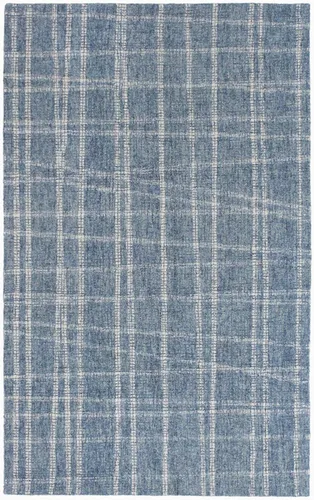 Miniatura 14 de Liora Manne Savannah Grid - Alfombra de lana para interiores, color carbón, 5 pies x 7 pies 6 pulgadas, color gris y negro Gris carbón y negro