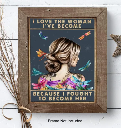 Miniatura 8 de Arte de pared inspirador con citas positivas, tamaño grande de 11 x 14 pulgadas, citas inspiradoras, póster motivacional para decoración de pared