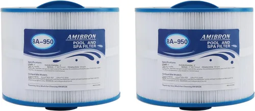 8CH-950 Bullfrog - Filtro de spa, compatible con PBF35, PBF50-F2S, 10-2785, FC-0536, XLS-834,15052, AK-90311, filtro de bañera de hidromasaje