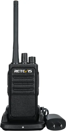 Miniatura 10 de Retevis Walkie Talkies RT17 de largo alcance para adultos, radios recargables de 2 vías con base de cargador USB, radio bidireccional ligera