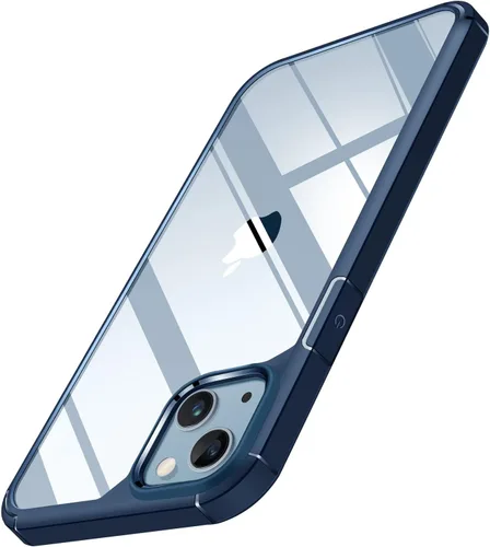 Miniatura 17 de TENDLIN Funda magnética compatible con iPhone 14 Pro [compatible con MagSafe] funda protectora suave transparente de parte trasera dura (morado)