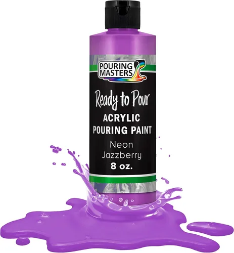 Miniatura 22 de Pouring Masters Caribbean Blue - acrílico listo para verter pintura – Premium 907 gr (32 onzas) pre-mezclado a base de agua – para lienzo, madera