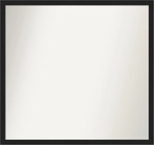 Miniatura 69 de Amanti Art Espejo de baño negro para sobre fregadero, 22 x 22 pulgadas, espejo de tocador cuadrado estrecho negro Avon, marco de madera casual
