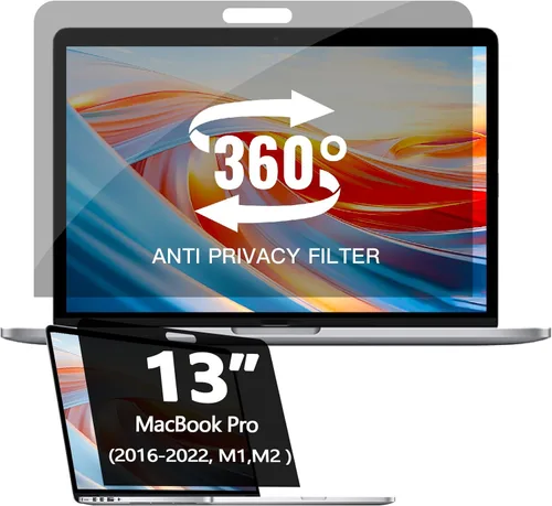 Miniatura 21 de Paquete de 2 pantallas magnéticas colgantes de privacidad para computadora de 27 pulgadas para monitor de pantalla ancha de 16:9, pantalla