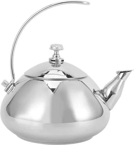 Hervidor de agua fría Tetera Contenedor de cocina de inducción Olla de cocina de acero inoxidable Olla de mango curvado Hervidor frío Cafetera