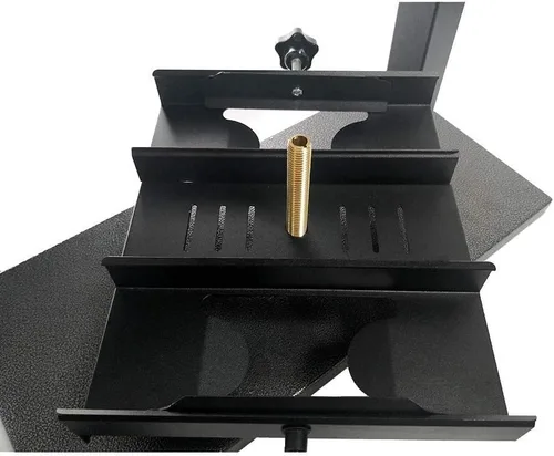 Miniatura 5 de Li Bai Raclette Máquina de fusión de queso, dispensador de nachos comercial eléctrico para 2 piezas de media rueda de queso, multifunción, máquina