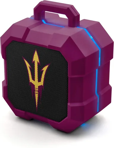 Miniatura 27 de SOAR - Altavoz inalámbrico unisex con Bluetooth y luz LED, diseño Shockbox de la NCAA