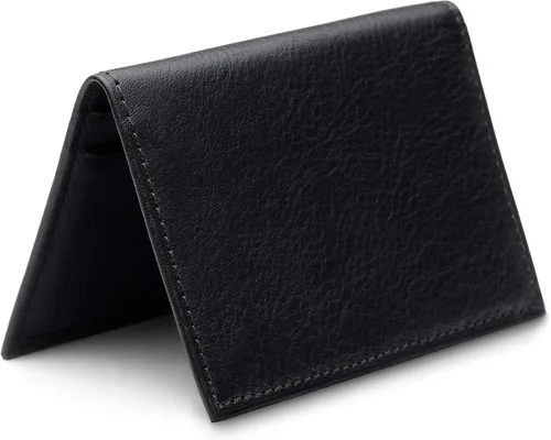 Miniatura 2 de Bosca Estuche para tarjetas de llamadas para hombre, Negro
