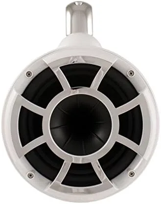 Miniatura 2 de wet sounds Rev 8 W-SC V2 - Altavoces giratorios de torre marina blanca de 8 pulgadas