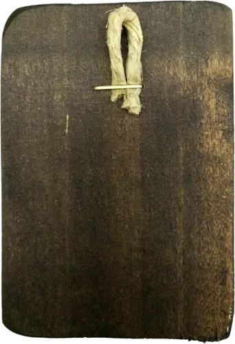 Miniatura 5 de Icono de madera griego cristiano ortodoxo madera de San Juan Bautista / A0
