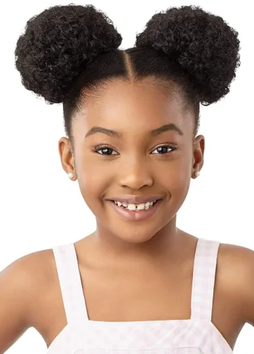 Outre Lil Looks - Cola de caballo con cordón - MINI DUO PUFFS (1)