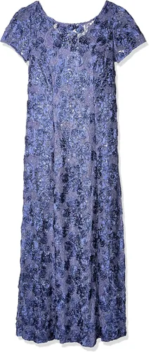 Miniatura 8 de Alex Evenings Vestido pequeño de manga larga para mujer