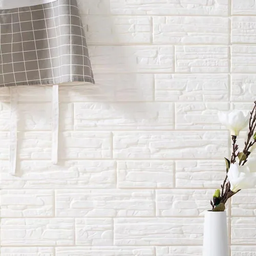 Miniatura 4 de Paneles de pared 3D adhesivos de pared, papel tapiz autoadhesivo impermeable, espuma de polietileno, decoración de despegar y pegar, paneles