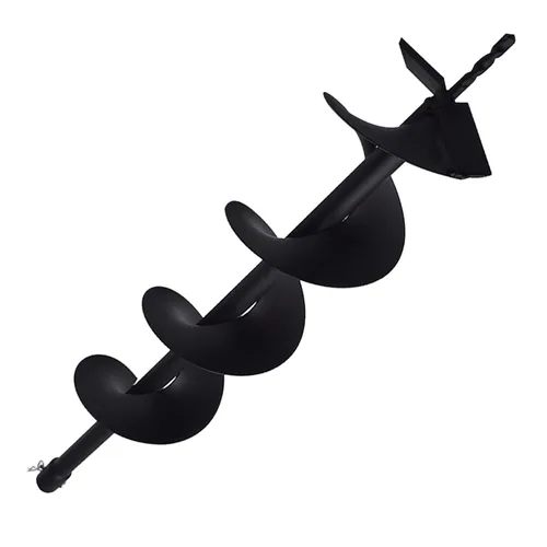 Brocas de taladro de tierra de 6 pulgadas para plantar, 6 brocas para taladro de motor de gasolina de 31.5 pulgadas, brocas para excavadoras de