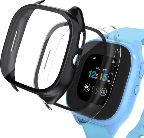 Miniatura 14 de Kuaguozhe Paquete de 2 fundas compatibles con Gizmo Watch 2, protector de pantalla para niños (paquete de 2), funda protectora general